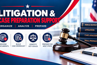 provide medical malpractice litigation case analysis and trial preparation