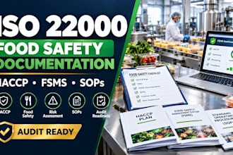 iso 22000 food safety documentation and haccp plan