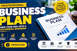 business plan business plan writer financial plan startups business proposal