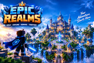 build a custom minecraft spawn, map, house for your server
