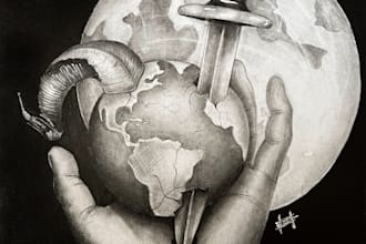 handmade and surreal drawings