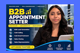 usa home services b2b sales appointment setter  cold caller phone caller
