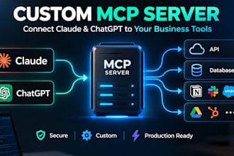build a custom mcp server for claude or chatgpt apis and databases