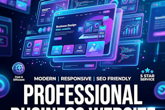 design a professional business website
