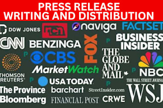 write crypto press release PR distribution UK press release and submit