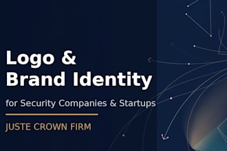 design a logo and brand identity for your security company or startup