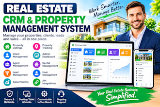 develop real estate CRM and property management software