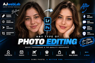 edit wedding and event photos, colour correction and culling in lightroom