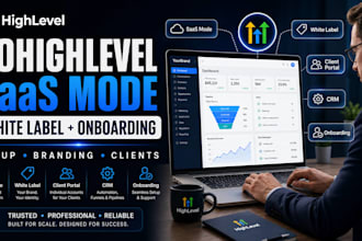setup gohighlevel saas mode white label and client onboarding