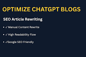 rewrite and optimize your chatgpt blog posts for seo