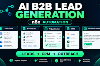 build n8n lead generation and ai qualification automation