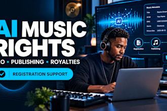 register your ai music with pros and set up publishing rights