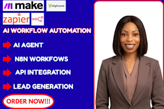 build n8n automation, ai agents, workflow automation and ai workflows