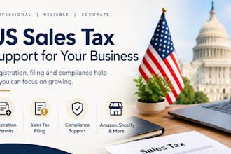 do US sales tax registration file sales tax return filling for all 50 states tax