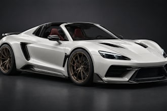 create realistic 3d vehicle modeling, sports car rendering and automotive