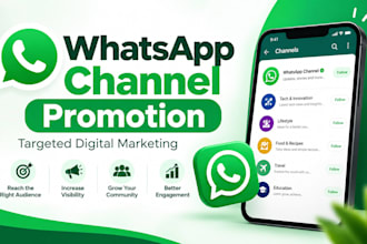 promote your whatsapp channel
