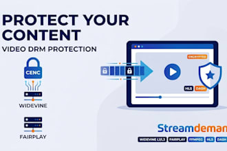 setup widevine, fairplay drm and video encryption for ott streaming