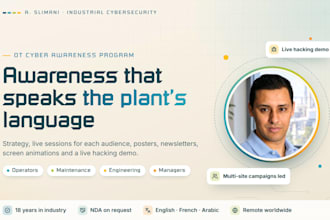 build a complete ot cybersecurity awareness program for your plants