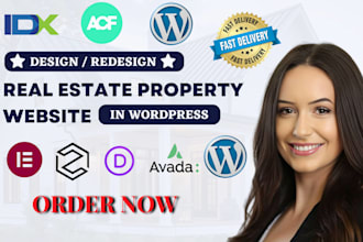 build real estate property website in wordpress idx mls integration and acf