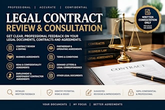 draft, review, and edit legal contracts and agreements