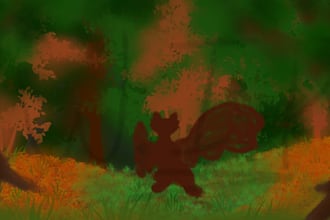 create shaded character art