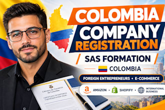 register colombia SAS company for foreign entrepreneurs and ecommerce business