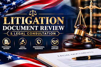 review litigation documents and provide professional legal consultation
