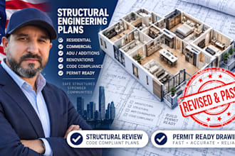 design professional structural blueprints and engineering drawings