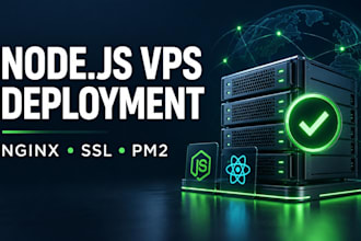 deploy your nodejs react app on vps with nginx SSL and pm2