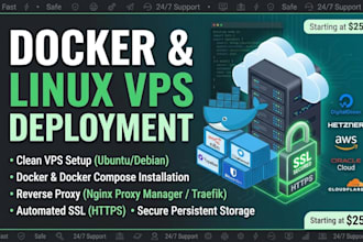 deploy docker applications on your linux vps with SSL