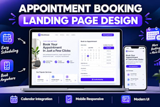 design an appointment booking website for your business