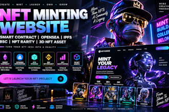 do nft minting website smart contract opensea ipfs bsc nft rarity 3d nft asset