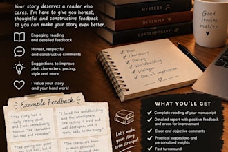 be your beta reader