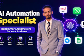 build an automated n8n workflow and ai chatbot for your business