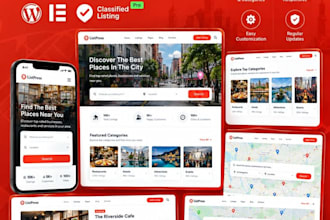wordpress business directory listing website