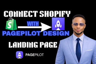 design a high converting shopify product landing page with pagepilot