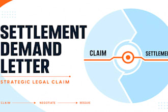 write a strategic settlement demand letter for your legal claim