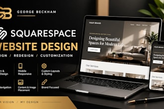squarespace website design, squarespace redesign, squarespace website