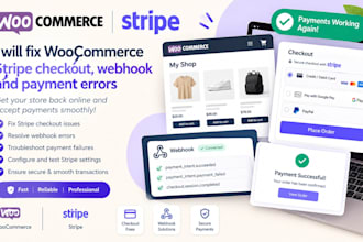 fix woocommerce stripe checkout, webhook and payment errors