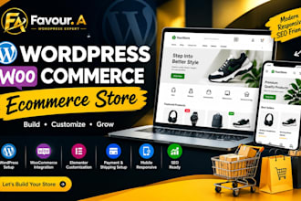 build wordpress ecommerce website woocommerce online store design