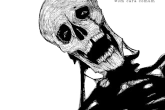 drawing scary things is my thing