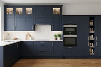 create realistic 3d kitchen cabinet rendering using 2020 design