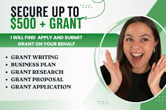 write a winning grant proposal, grant application, and business grant