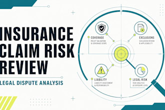 review your insurance claim dispute for legal risks
