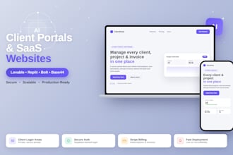 build a lovable ai custom client portal, CRM with lovable ai base44