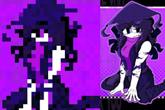 create pixel art characters, sprite sheets, pixel character, retro pixel art