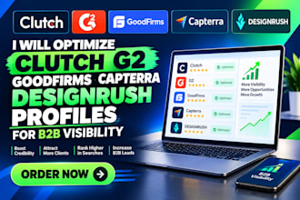 optimize clutch g2 goodfirms capterra designrush profiles for b2b visibility