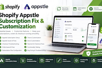 fix customize shopify appstle subscription orders and checkout issues