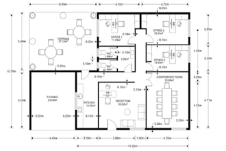 create luxury interior and exterior design, commercial interiors