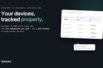 build a self hosted IT asset and device tracking system